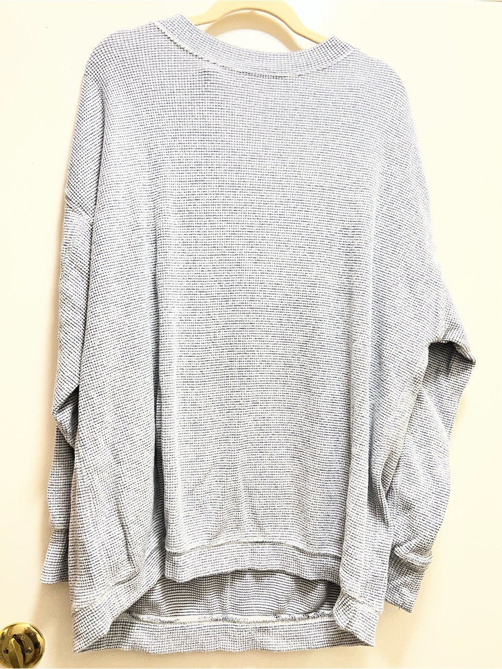 Aerie Getaway Waffle Sweatshirt